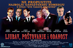 Poster za film Ljubav, potovanje i odanost (Love, Honour and Obey)